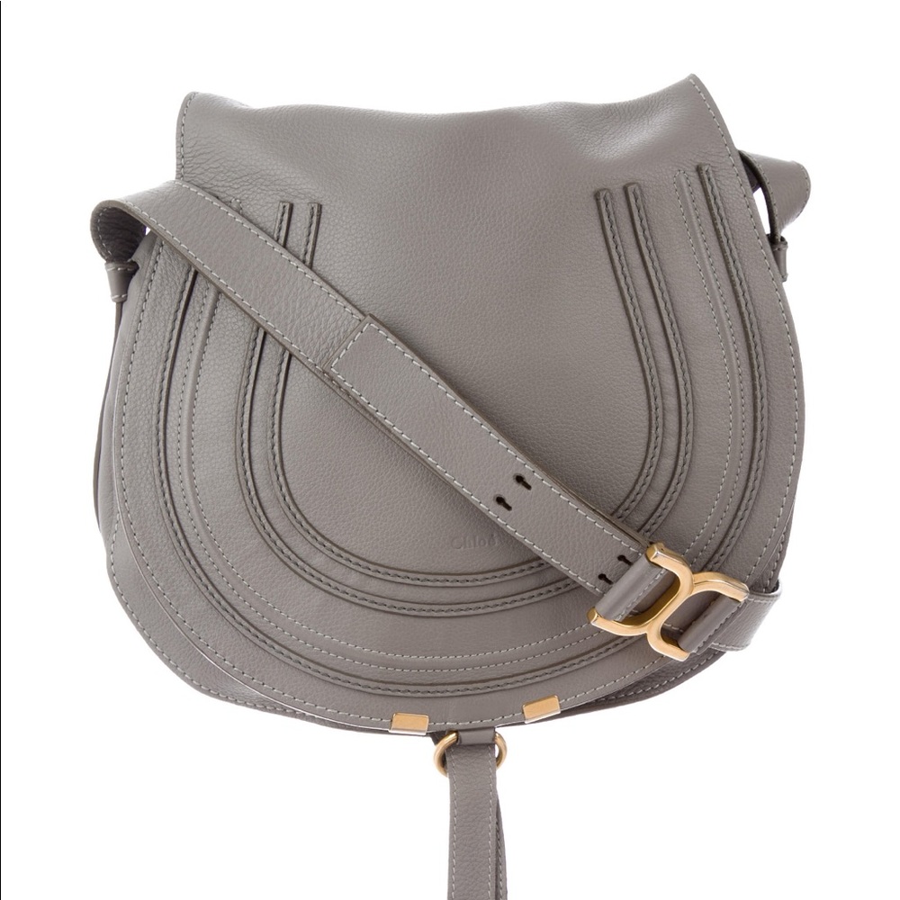 Chloe Gray Crossbody Bag